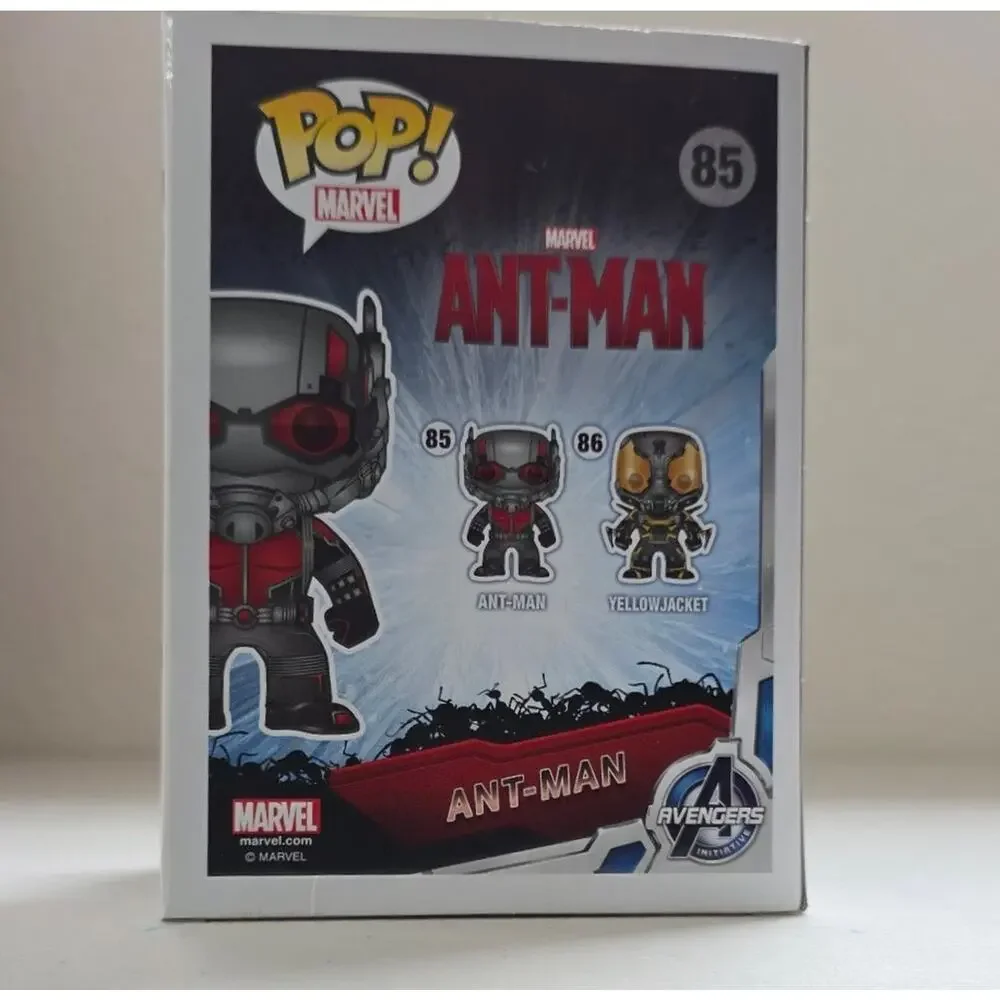 Funko POP Marvel ANT-MAN (Glow In The Dark) #85 Hot Topic Exclusive w/ protector - Picture 4 of 6